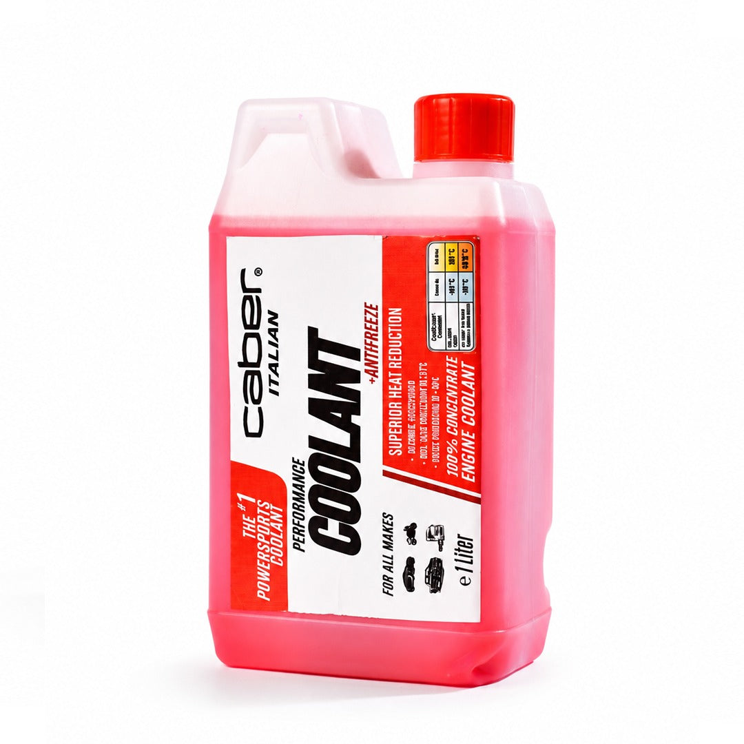 Caber Italian Performance Coolant + Antifreeze – Concentrate {Red}