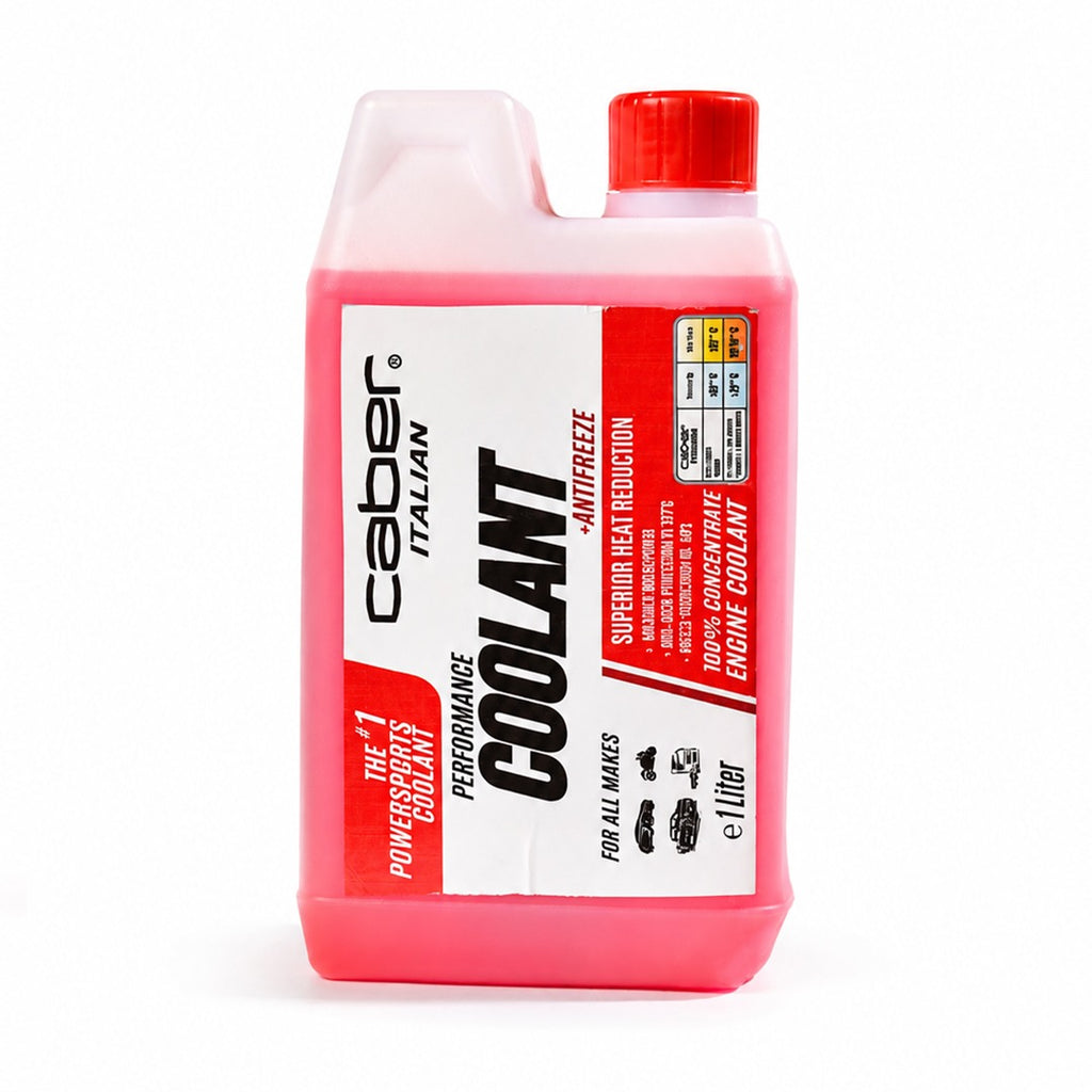 Caber Italian Performance Coolant + Antifreeze – Concentrate {Red}